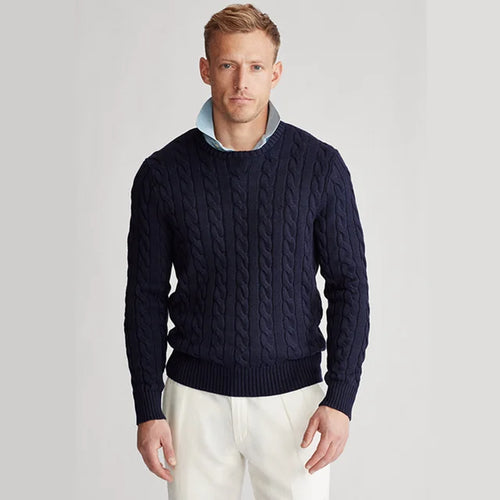 Load image into Gallery viewer, Men&#39;s Wool Casual Sweater
